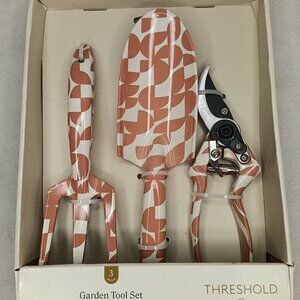Threshold Aluminum Pruner, Cultivator & Trowel Gardening 3 Piece Gift Set, new,